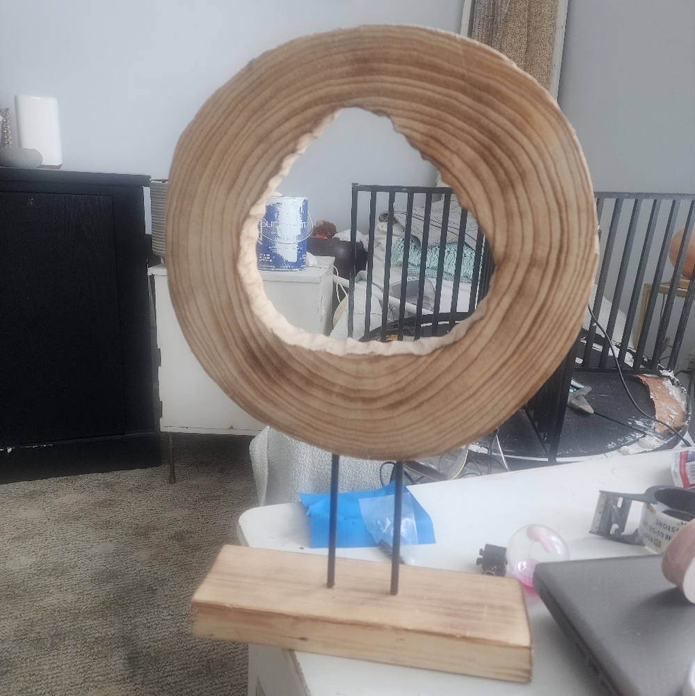 Home Goods Global Tide Wood Sculpture
